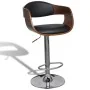 Küchenhocker 2 Einheiten aus gebogenem Holz und Kunstleder von vidaXL, Küchenhocker - Ref: Foro24-270549, Preis: 269,10 €, Ra...