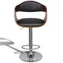 Kitchen stools 2 units curved wood synthetic leather by vidaXL, Kitchen stools - Ref: Foro24-270549, Price: 249,45 €, Discoun...