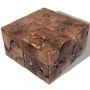 Solid teak wood stools/coffee table by vidaXL, Folding stools and chairs - Ref: Foro24-274356, Price: 442,73 €, Discount: %
