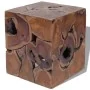 Solid teak wood stools/coffee table by vidaXL, Folding stools and chairs - Ref: Foro24-274356, Price: 442,73 €, Discount: %