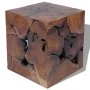 Solid teak wood stools/coffee table by vidaXL, Folding stools and chairs - Ref: Foro24-274356, Price: 442,73 €, Discount: %
