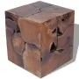 Solid teak wood stools/coffee table by vidaXL, Folding stools and chairs - Ref: Foro24-274356, Price: 442,73 €, Discount: %
