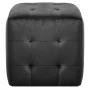 Pouf 2 units black velvet 30x30x30 cm by vidaXL, Ottomans - Ref: Foro24-278386, Price: 88,34 €, Discount: %
