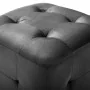 Pouf 2 units black velvet 30x30x30 cm by vidaXL, Ottomans - Ref: Foro24-278386, Price: 88,34 €, Discount: %
