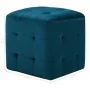 Puf 2 unidades terciopelo azul 30x30x30 cm by vidaXL, Ottomans - Ref: Foro24-278384, Price: 88,90 €, Discount: %