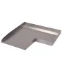 Ubbink Edelstahl-Wolga-Wasserfall-Segment, linke Ecke von Ubbink, Brunnen und Wasserfälle - Ref: Foro24-423546, Preis: 119,91...