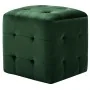 Pouf 2 units green velvet 30x30x30 cm by vidaXL, Ottomans - Ref: Foro24-278387, Price: 81,59 €, Discount: %