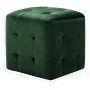 Pouf 2 units green velvet 30x30x30 cm by vidaXL, Ottomans - Ref: Foro24-278387, Price: 81,59 €, Discount: %