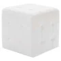Pouf 2 units white synthetic leather 30x30x30 cm by vidaXL, Ottomans - Ref: Foro24-278389, Price: 72,88 €, Discount: %