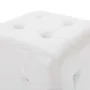 Pouf 2 units white synthetic leather 30x30x30 cm by vidaXL, Ottomans - Ref: Foro24-278389, Price: 72,88 €, Discount: %