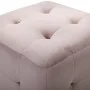 Puf 2 unidades terciopelo rosa 30x30x30 cm de vidaXL, Otomanas - Ref: Foro24-278388, Precio: 83,55 €, Descuento: %