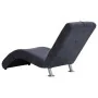 Chaise lounge with gray faux suede pillow by vidaXL, Daybeds - Ref: Foro24-281283, Price: 196,56 €, Discount: %