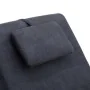 Chaise lounge with gray faux suede pillow by vidaXL, Daybeds - Ref: Foro24-281283, Price: 196,56 €, Discount: %