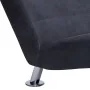 Chaise lounge with gray faux suede pillow by vidaXL, Daybeds - Ref: Foro24-281283, Price: 196,56 €, Discount: %