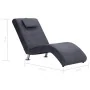 Chaise lounge with gray faux suede pillow by vidaXL, Daybeds - Ref: Foro24-281283, Price: 196,56 €, Discount: %