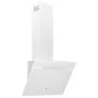 Wall-mounted extractor hood in white tempered glass and stainless steel, 60 cm. by vidaXL, Extractors - Ref: Foro24-51672, Pr...