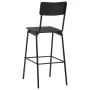 Küchenhocker 2 Stück aus Sperrholz und schwarzem Stahl von vidaXL, Küchenhocker - Ref: Foro24-280081, Preis: 204,71 €, Rabatt: %