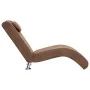 Tagesbett mit braunem Kissen aus Wildlederimitat von vidaXL, Tagesbetten - Ref: Foro24-281282, Preis: 237,66 €, Rabatt: %