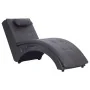 Massage couch with gray synthetic leather pillow by vidaXL, Daybeds - Ref: Foro24-281348, Price: 248,75 €, Discount: %