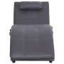 Massage couch with gray synthetic leather pillow by vidaXL, Daybeds - Ref: Foro24-281348, Price: 248,75 €, Discount: %