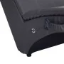 Diván de masaje con almohada de cuero sintético gris de vidaXL, Divanes - Ref: Foro24-281348, Precio: 243,51 €, Descuento: %