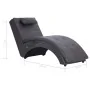 Massage couch with gray synthetic leather pillow by vidaXL, Daybeds - Ref: Foro24-281348, Price: 248,75 €, Discount: %
