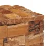 Solid teak wood storage stool by vidaXL, Folding stools and chairs - Ref: Foro24-281654, Price: 171,14 €, Discount: %