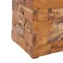 Solid teak wood storage stool by vidaXL, Folding stools and chairs - Ref: Foro24-281654, Price: 171,14 €, Discount: %