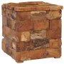 Aufbewahrungshocker aus massivem Teakholz von vidaXL, Klapphocker und Stühle - Ref: Foro24-281654, Preis: 175,81 €, Rabatt: %