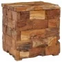 Solid teak wood storage stool by vidaXL, Folding stools and chairs - Ref: Foro24-281654, Price: 171,14 €, Discount: %