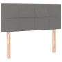 Cama box spring con colchón tela gris oscuro 100x200 cm de vidaXL, Camas y somieres - Ref: Foro24-3140034, Precio: 317,78 €, ...