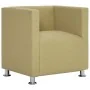 Sillón en forma de cubo de tela verde von vidaXL, Sessel - Ref: Foro24-282148, Preis: 136,56 €, Rabatt: %