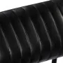 Silla mecedora de cuero auténtico negro de vidaXL, Mecedoras - Ref: Foro24-282905, Precio: 153,91 €, Descuento: %