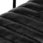 Silla mecedora de cuero auténtico negro de vidaXL, Mecedoras - Ref: Foro24-282905, Precio: 153,91 €, Descuento: %