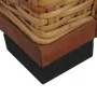 Brown natural rattan armchair with cushions by vidaXL, Armchairs - Ref: Foro24-283078, Price: 275,49 €, Discount: %