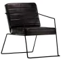 Schwarzer Echtledersessel von vidaXL, Sessel - Ref: Foro24-284413, Preis: 215,71 €, Rabatt: %