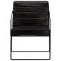 Schwarzer Echtledersessel von vidaXL, Sessel - Ref: Foro24-284413, Preis: 215,71 €, Rabatt: %
