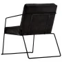 Schwarzer Echtledersessel von vidaXL, Sessel - Ref: Foro24-284413, Preis: 215,71 €, Rabatt: %
