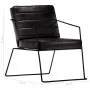 Schwarzer Echtledersessel von vidaXL, Sessel - Ref: Foro24-284413, Preis: 215,71 €, Rabatt: %