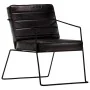 Schwarzer Echtledersessel von vidaXL, Sessel - Ref: Foro24-284413, Preis: 215,71 €, Rabatt: %
