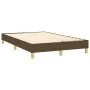 Boxspringbett mit dunkelbrauner Stoffmatratze 120x200 cm von vidaXL, Betten und Lattenroste - Ref: Foro24-3140604, Preis: 369...