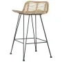Taburetes de cocina 2 unidades ratán natural de vidaXL, Taburetes de cocina - Ref: Foro24-285232, Precio: 229,56 €, Descuento: %