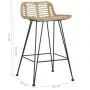 Kitchen stools 2 units natural rattan by vidaXL, Kitchen stools - Ref: Foro24-285232, Price: 229,59 €, Discount: %
