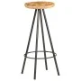 Kitchen stools 2 units rough mango wood by vidaXL, Kitchen stools - Ref: Foro24-286614, Price: 158,86 €, Discount: %