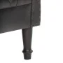 Black Genuine Goat Leather Bucket Armchair by vidaXL, Armchairs - Ref: Foro24-286617, Price: 283,26 €, Discount: %