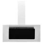 Campana extractora acero inox y vidrio templado plateado 90 cm de vidaXL, Extractores - Ref: Foro24-51664, Precio: 233,11 €, ...