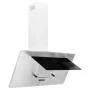 Campana extractora acero inox y vidrio templado plateado 90 cm de vidaXL, Extractores - Ref: Foro24-51664, Precio: 233,11 €, ...