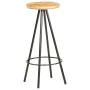 Taburetes de cocina 4 unidades madera de mango rugosa de vidaXL, Taburetes de cocina - Ref: Foro24-286615, Precio: 249,03 €, ...