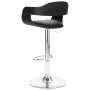 Taburete de cocina cuero sintético negro de vidaXL, Taburetes de cocina - Ref: Foro24-287403, Precio: 131,68 €, Descuento: %
