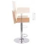 Cremefarbener Küchenhocker aus Kunstleder von vidaXL, Küchenhocker - Ref: Foro24-287377, Preis: 152,06 €, Rabatt: %